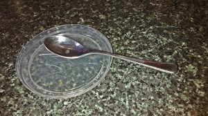 plastic lid and spoon 2